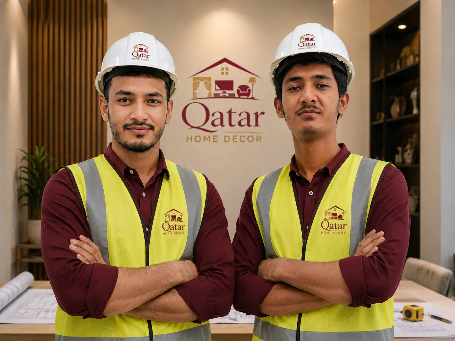 Qatar Home Decor team providing professional home decoration services in Qatar