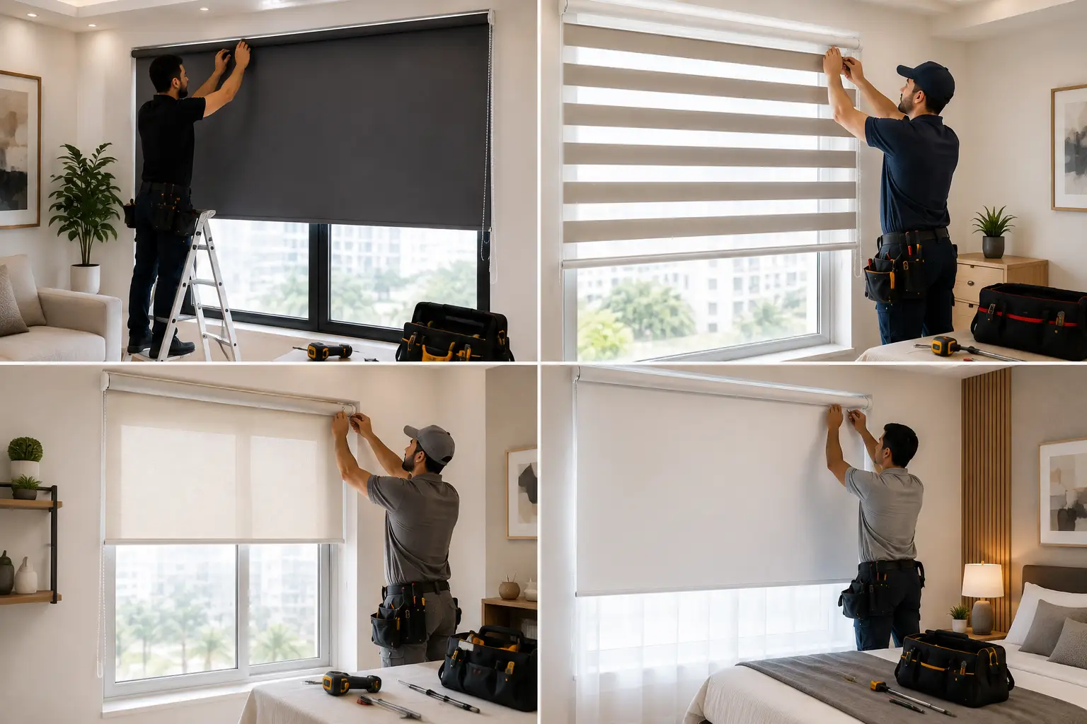 Roller Blinds installation and repair in qatar