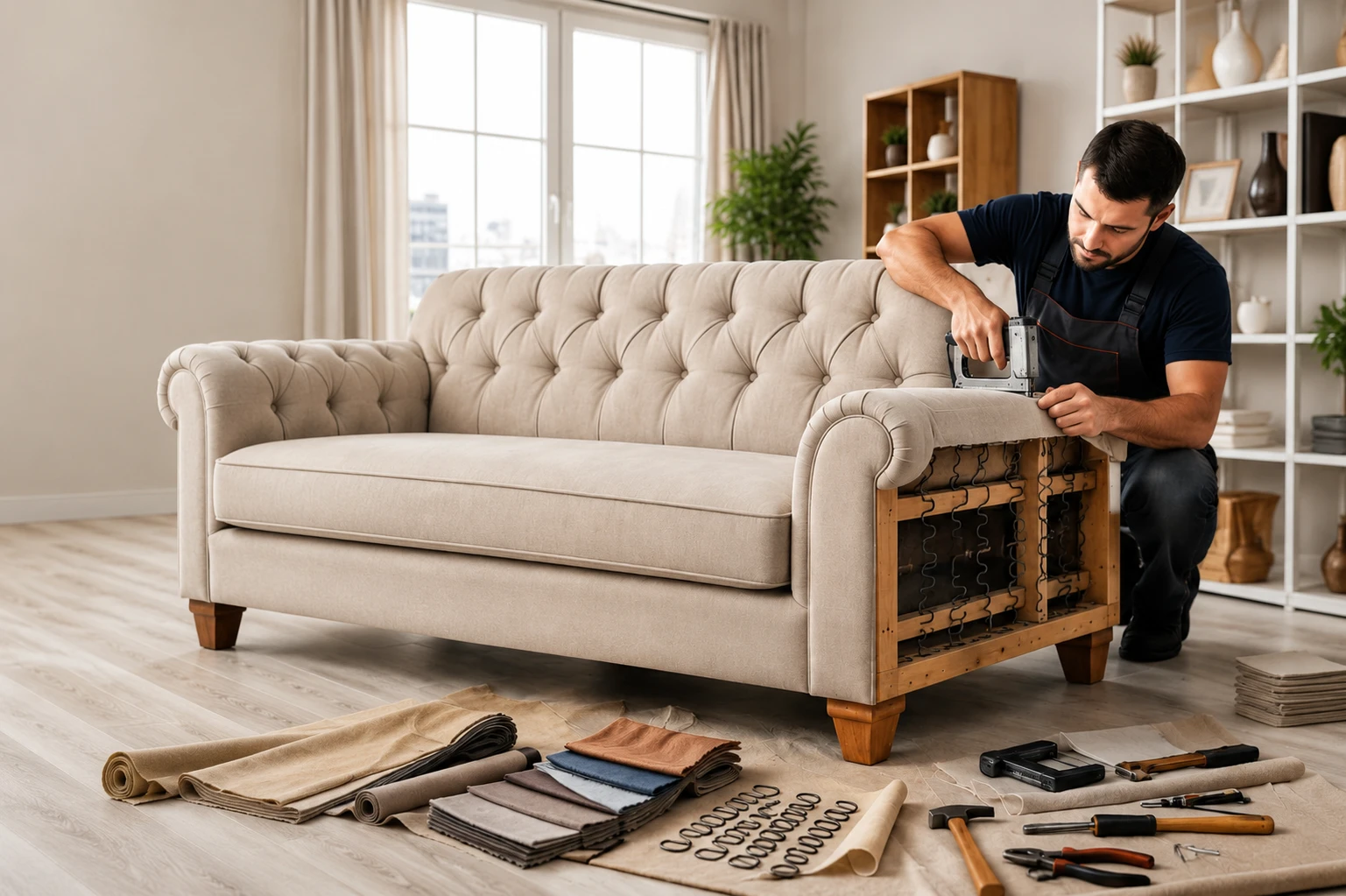 Sofa Repair & Upholstery
